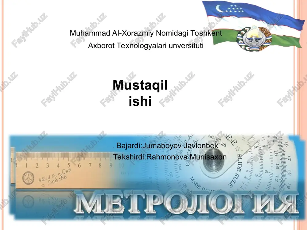 mohiyat-aloqa diagrammasi — PPT