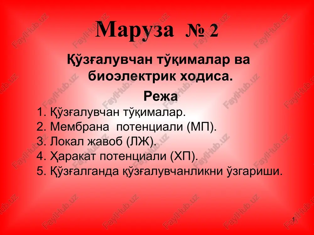 maruza№2 — PPT