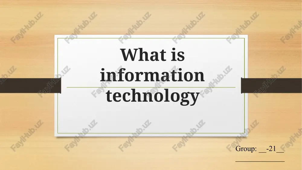 information technology — PPTX