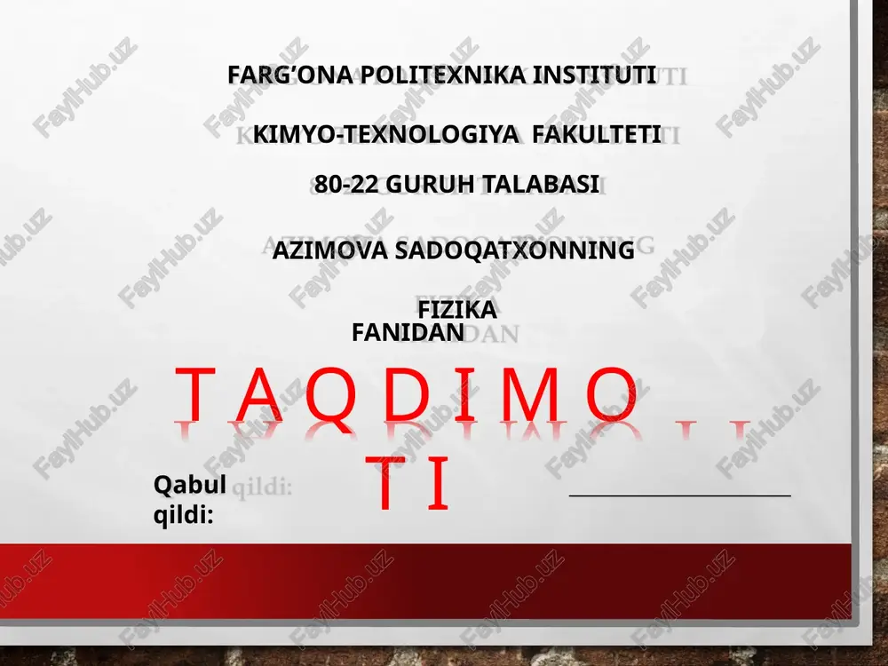 suyuq kristallar va ularning xususiyatlari — PPTX
