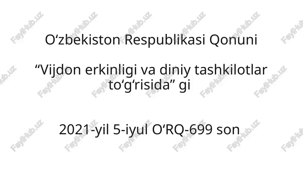 o‘zbekiston respublikasi konstitutsiyasi — PPTX