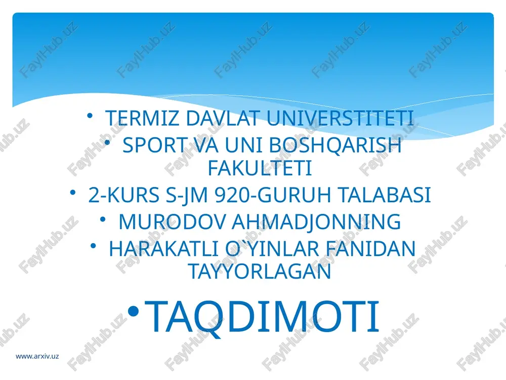 voleybolo`yini usullari — PPTX