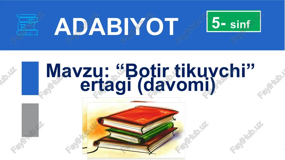 botirtikuvchi — PPTX