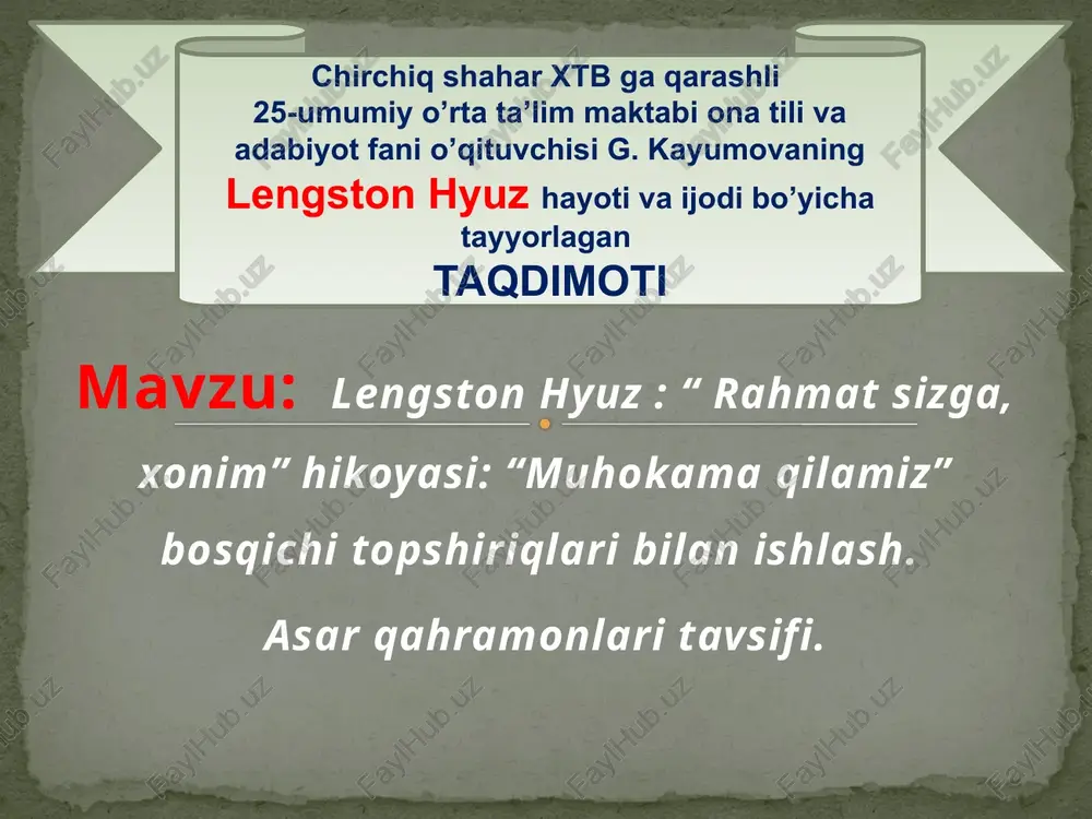 lengston hyuz — PPTX