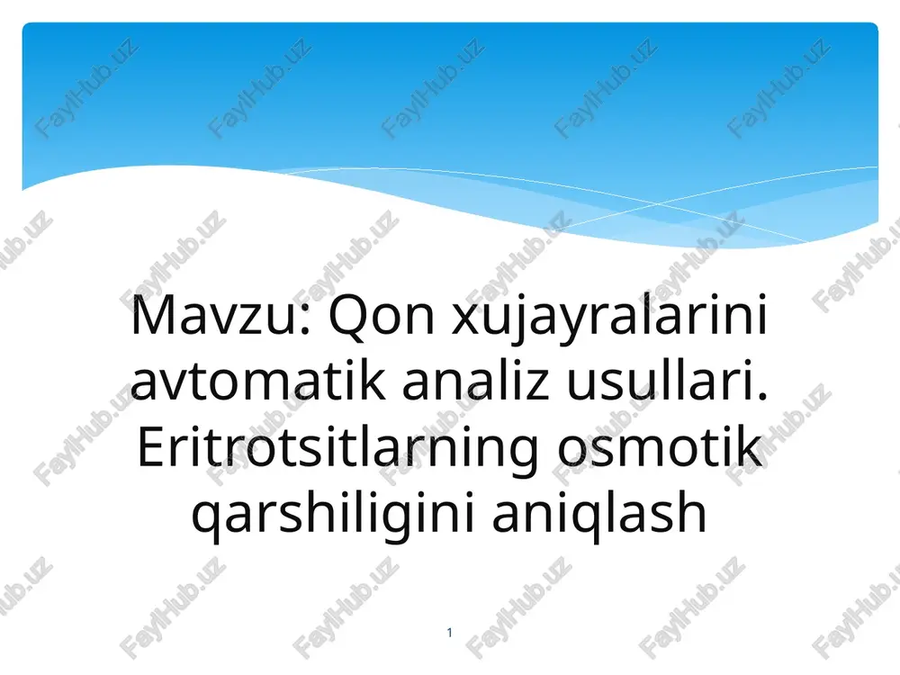 qonxujayralariniavtomatikanalizusullari — PPTX