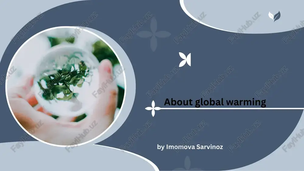 global warming — PDF
