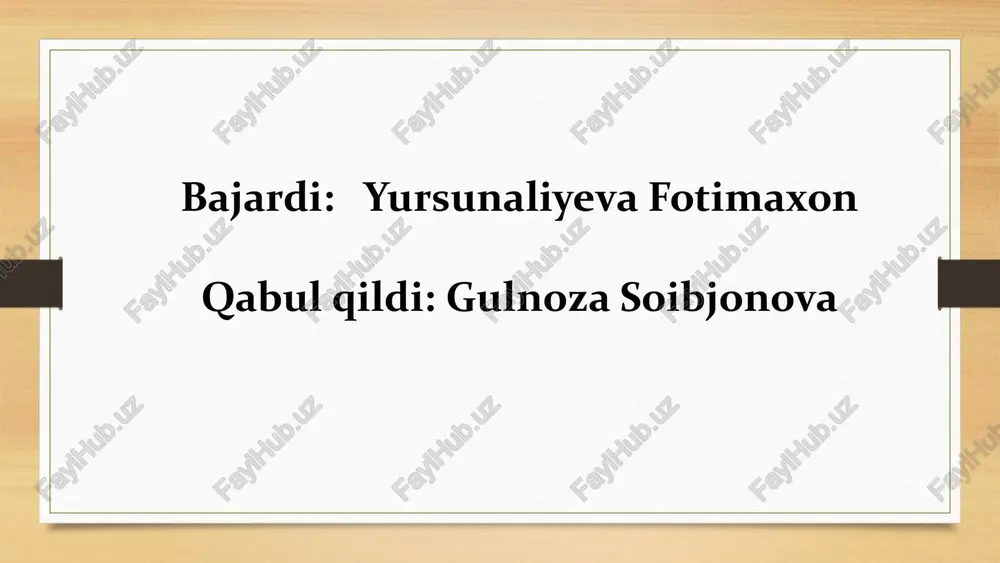 radiotòlqinli jarrohlik — PPTX