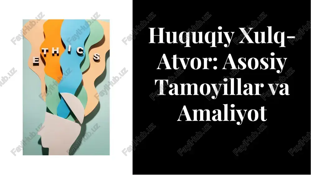 huquqiy xulq-atvor — PDF