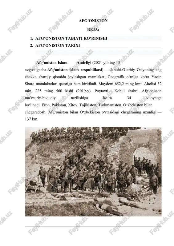 afgʻoniston — DOCX