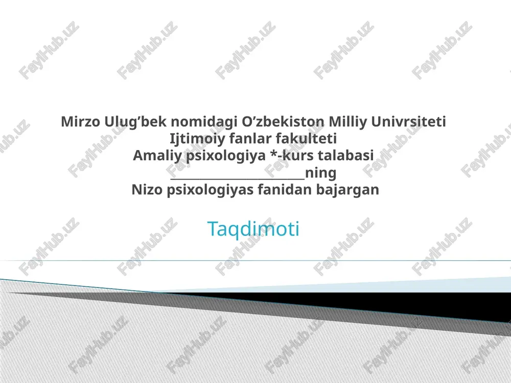 nizoni o’rganishning falsafiy ananalari — PPTX