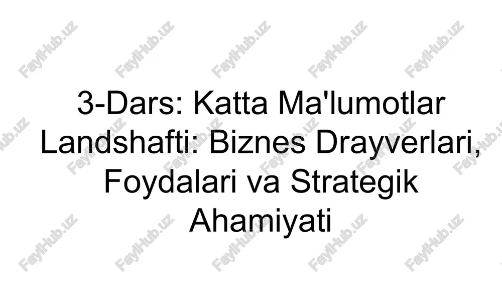 katta ma'lumotlar — PDF