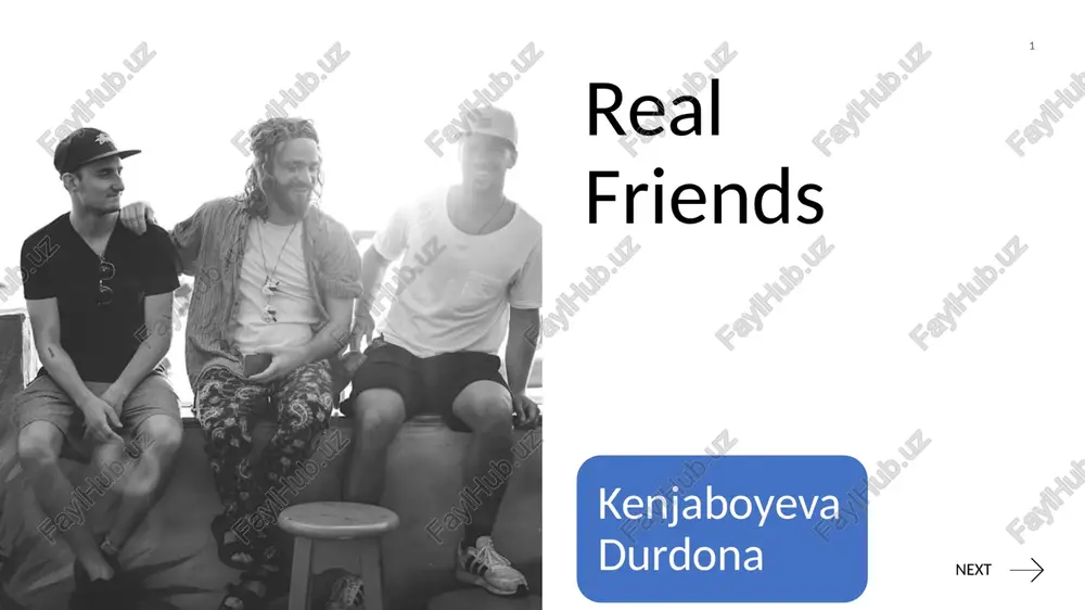 real friends — PPTX