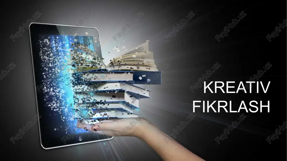 kreativ fikrlash — PPTX