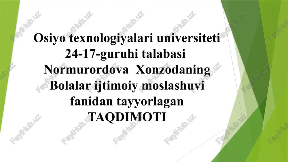 taqdimoti — PPTX