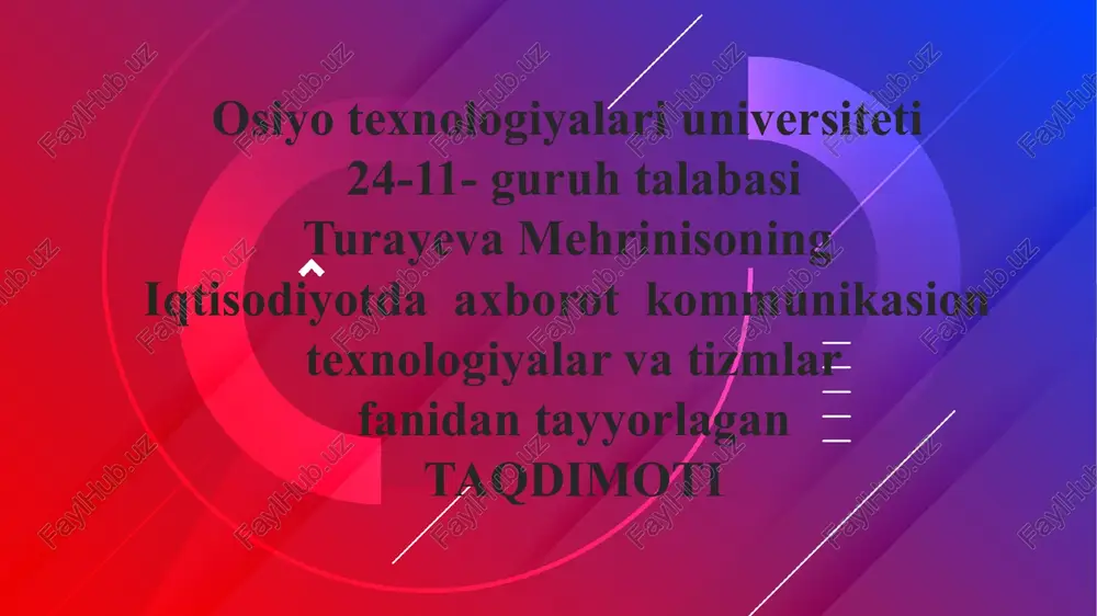 o'zbekistondamobile banking — PPTX