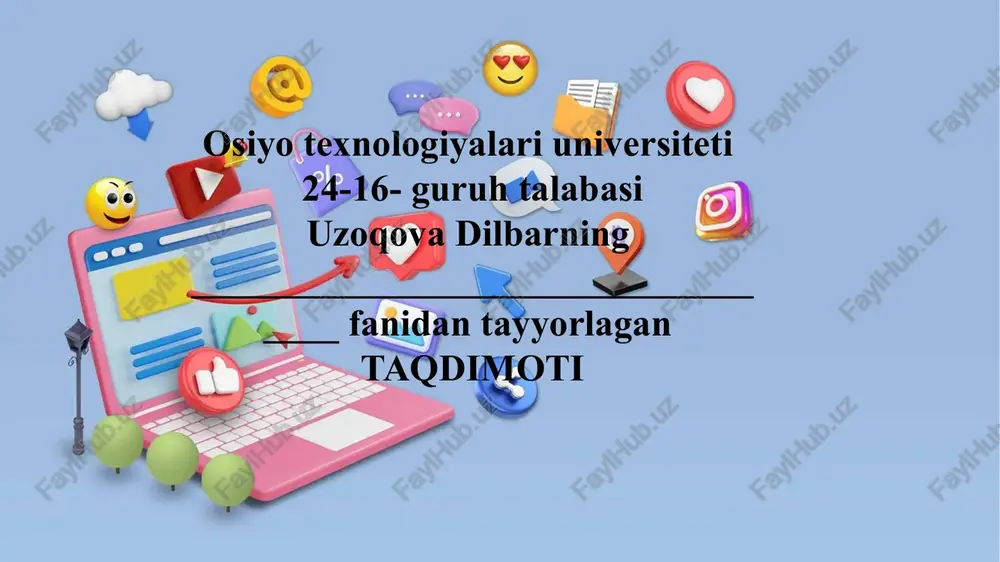 mediasavodxonlik va axborot madaniyati evolyutsiyasi — PPTX