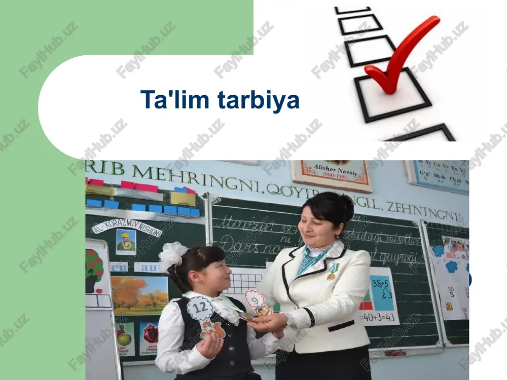 ta'limtarbiya — PPTX