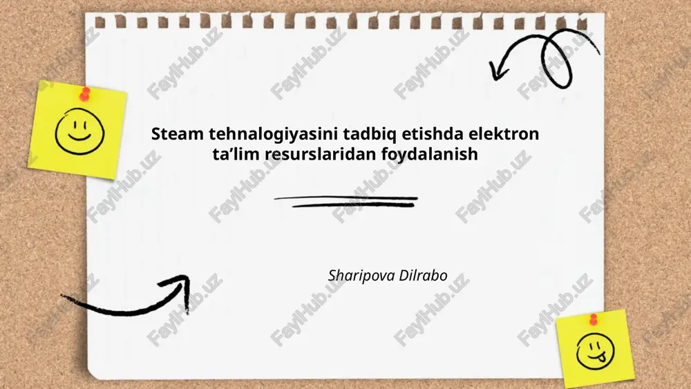 elektron taʼlim resurslari — PPTX