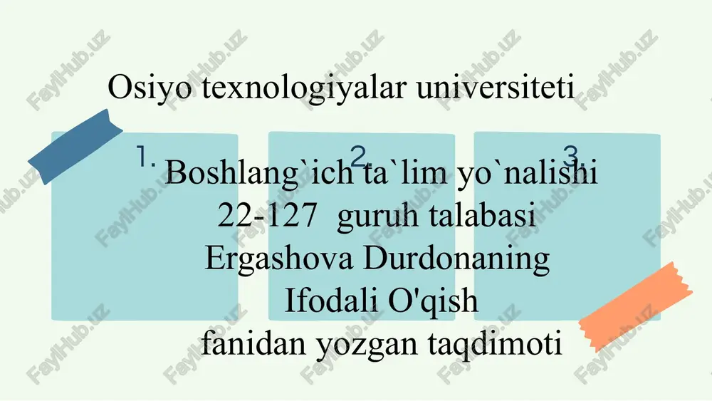 o`zbek xalq maqollarida nutuq odobi — PPTX