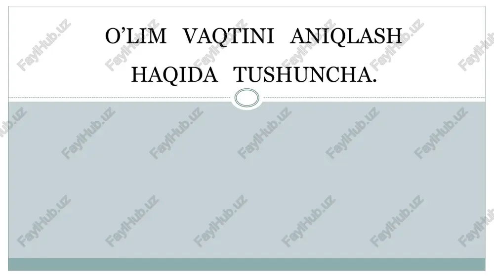 oʻlim — PDF