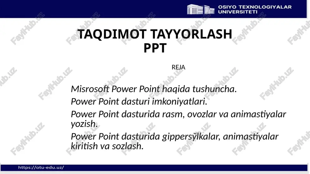 misrosoftpower point — PPTX