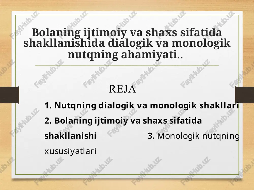 nutqning dialogik va monologik shakllari — PPTX