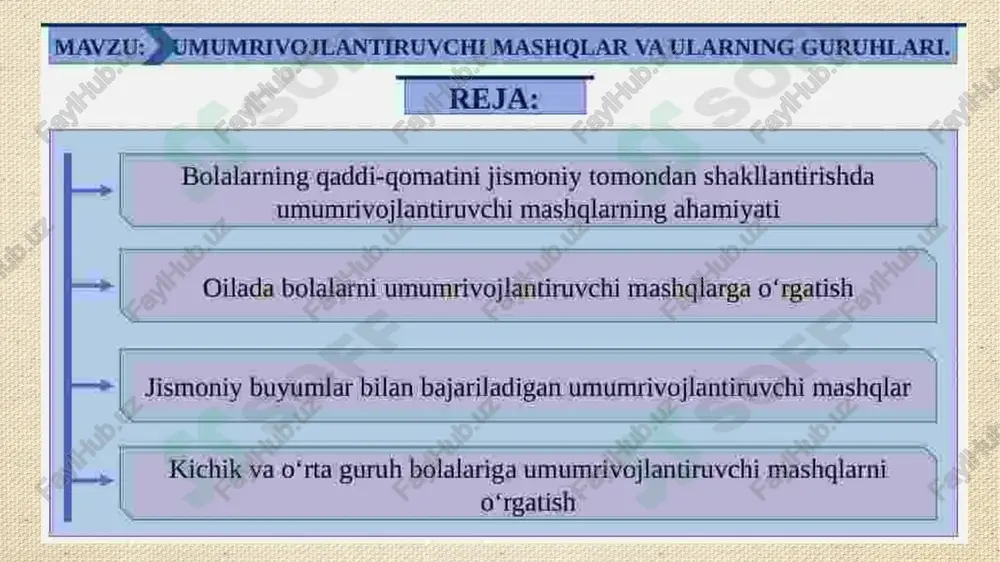 umumrivojlantiruvchi mashqlar — PPTX