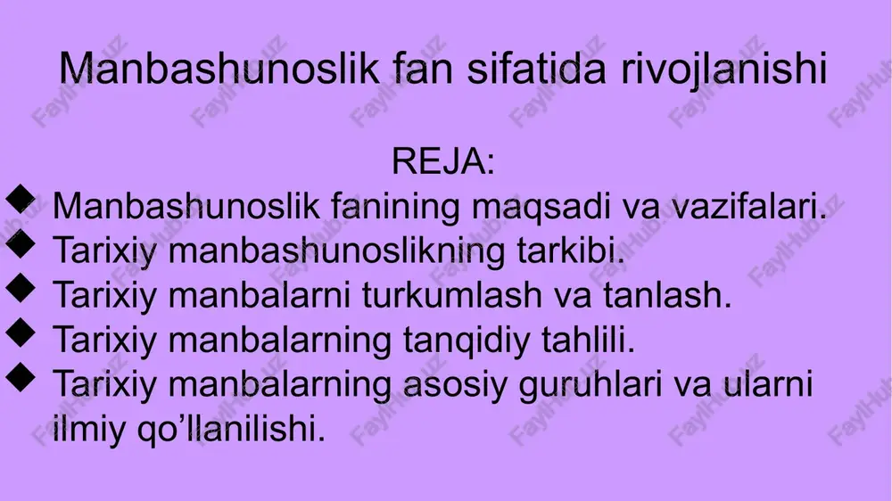 manbashunoslikfansifatidarivojlanishi — PPTX