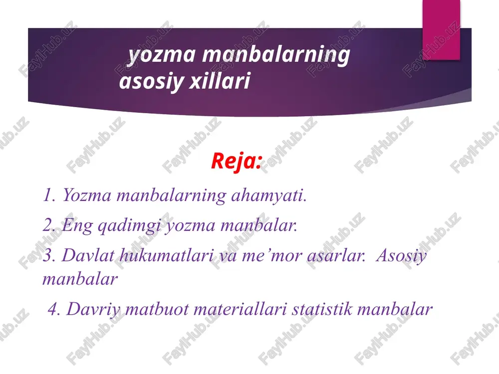 yozmamanbalar — PPTX