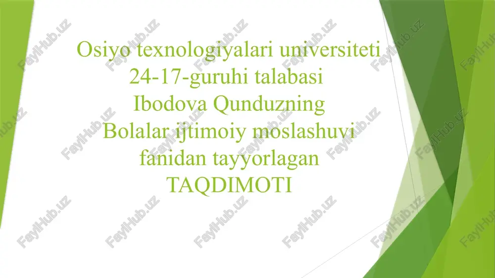 taqdimoti — PPTX