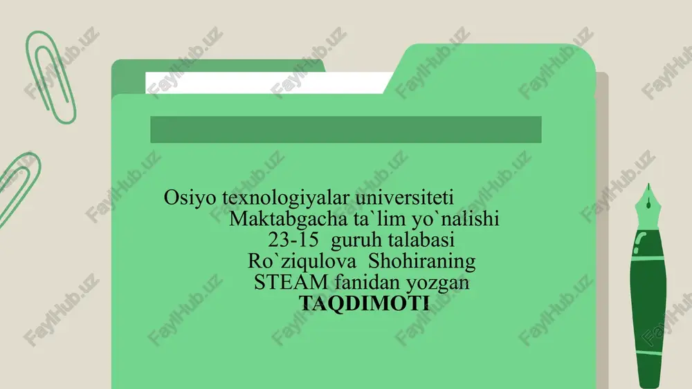 multimediya vositalari ta'lim jarayonida — PPTX