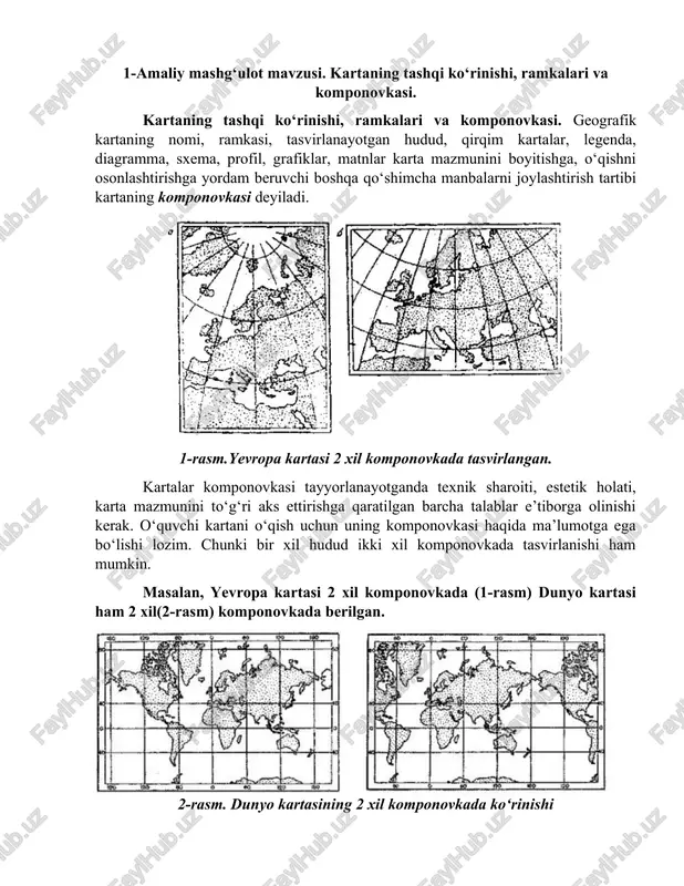 kartalar komponovkasi — DOC
