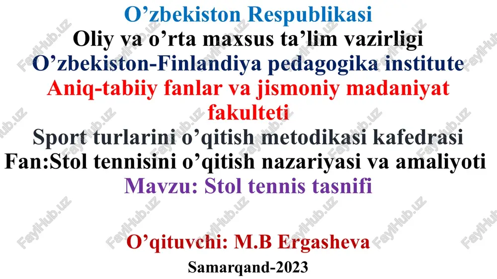 stoltennistasnifi — PPTX