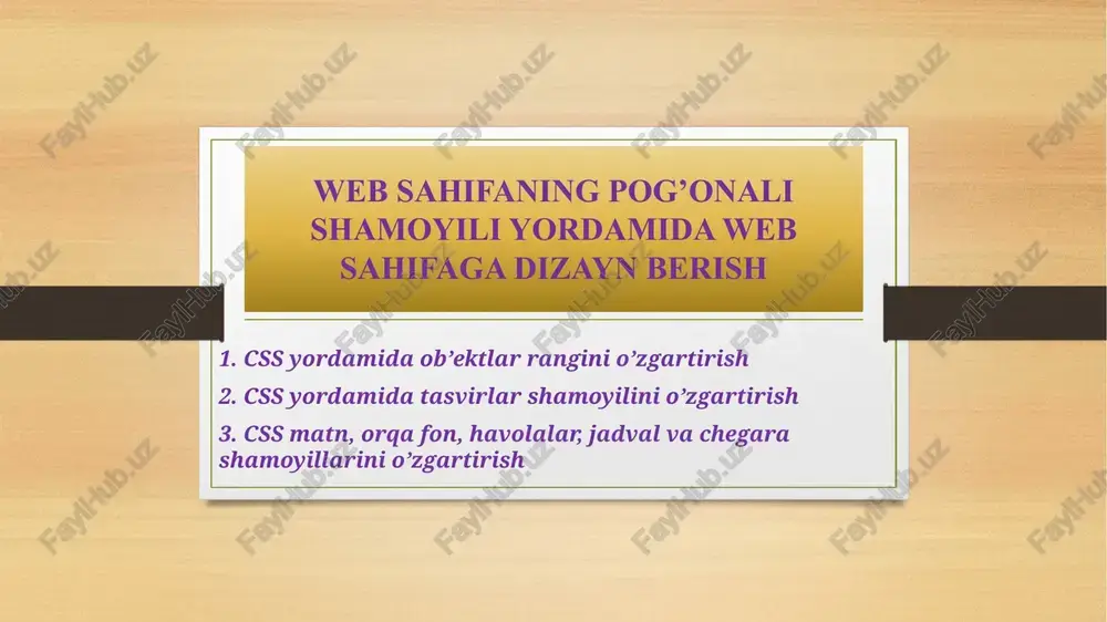 css backgrounds — PPTX