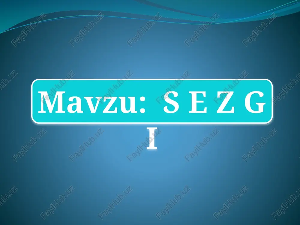 sezgi — PPTX