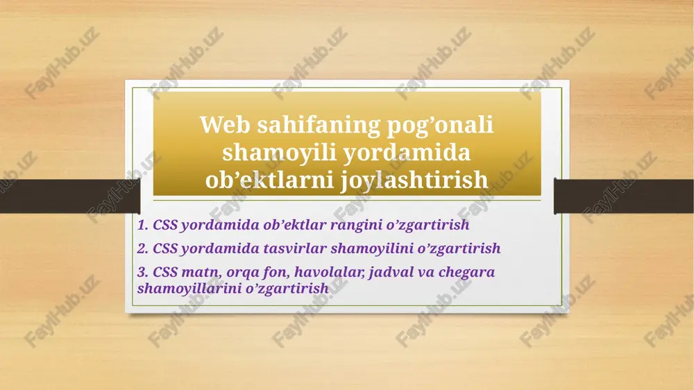 css backgrounds — PPTX