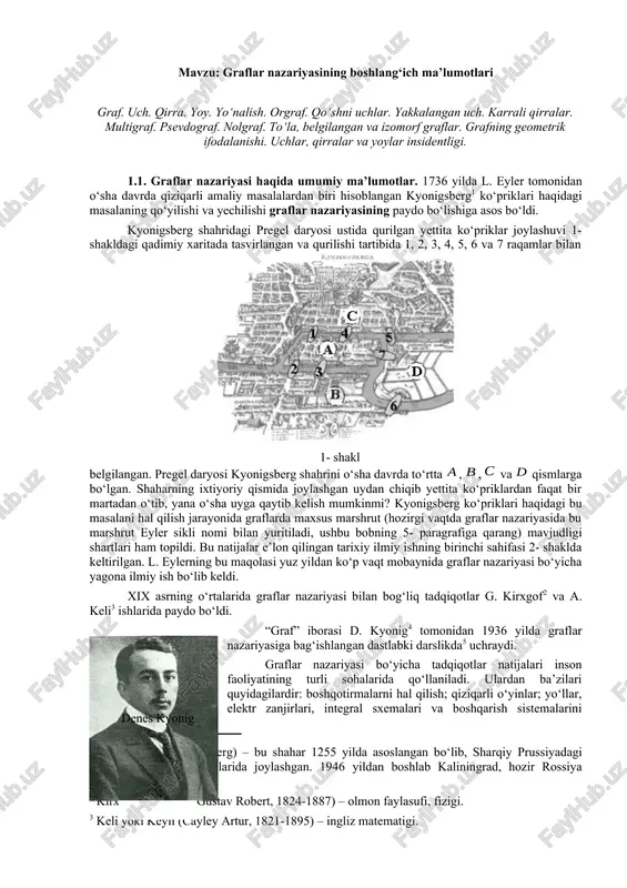 graflar nazariyasining boshlang‘ich ma’lumotlari — DOCX