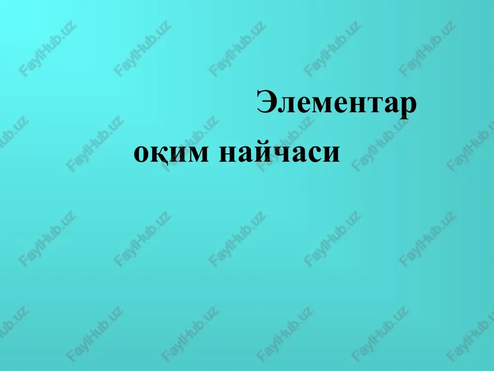 gidravlika — PPT