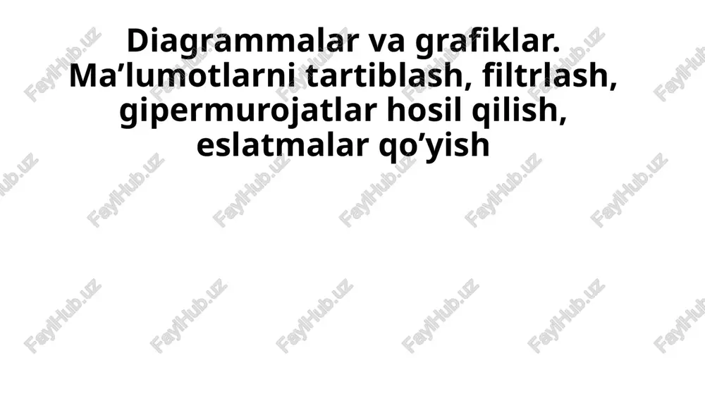 diagrammalarvagrafiklar — PPTX