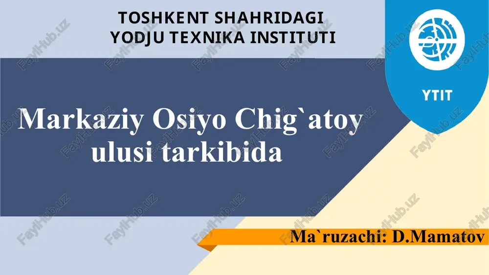 chingizxon — PPTX