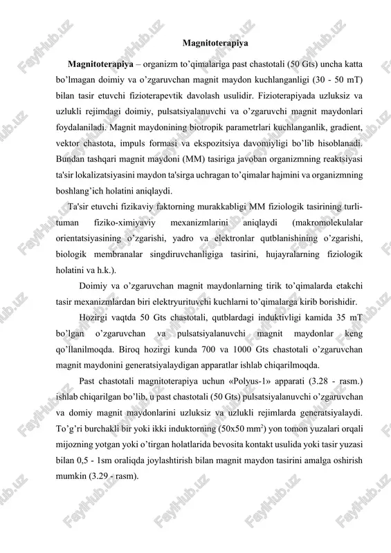 magnitoterapiya — DOCX