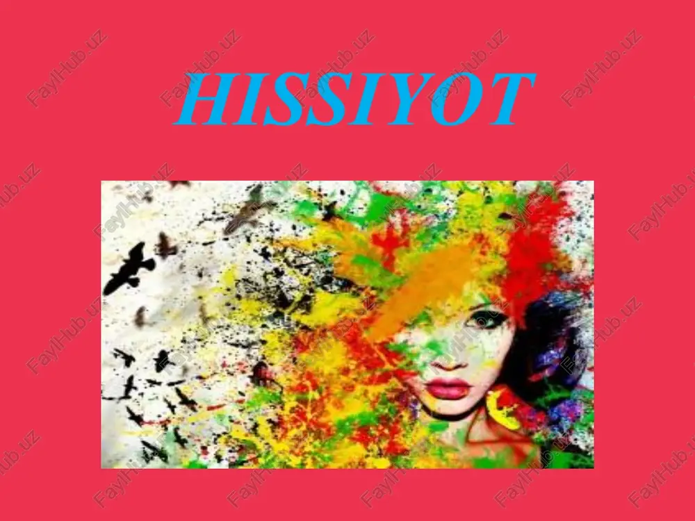 hissiyot — PPTX