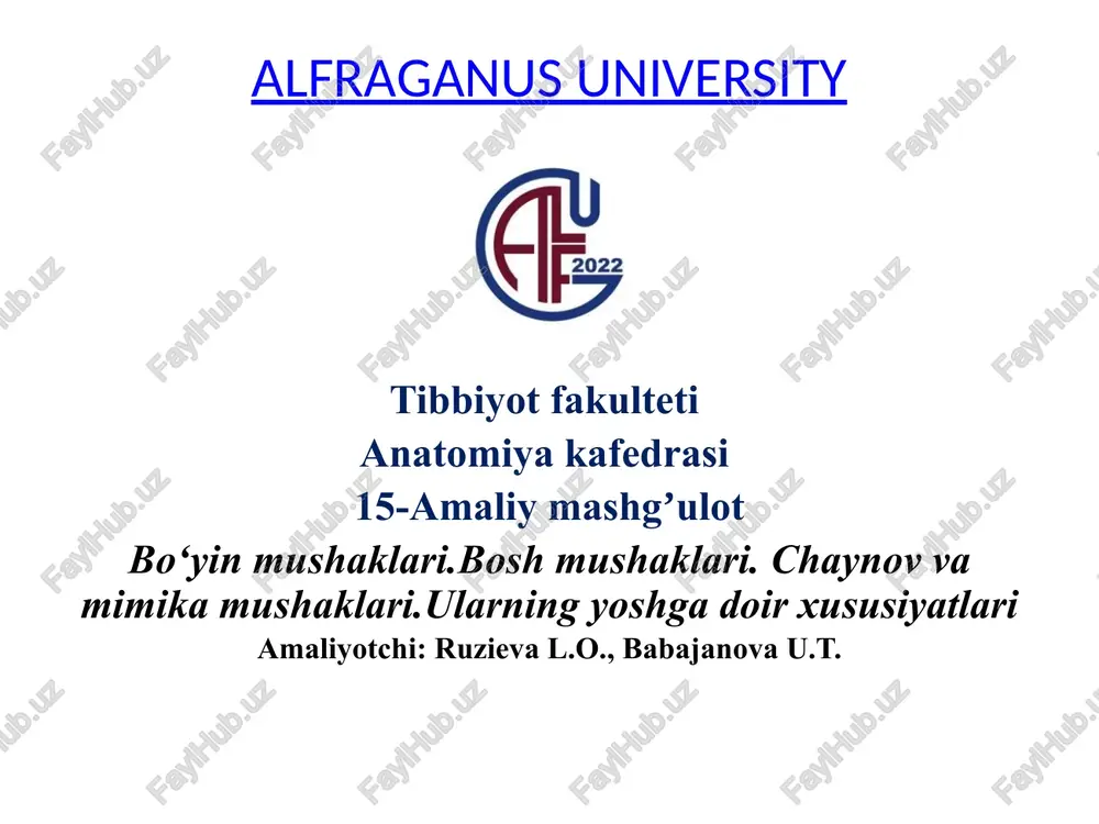 anatomiyakafedrasi — PPTX