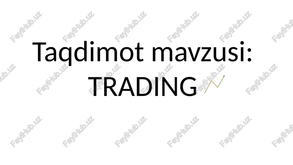 trading — PPTX
