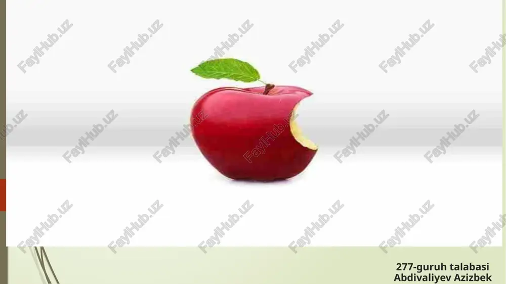 apple logo history — PPTX