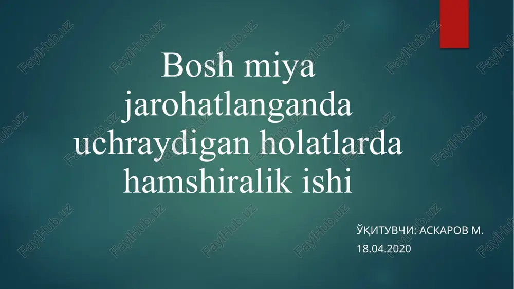 boshmiyashikastlari — PPTX