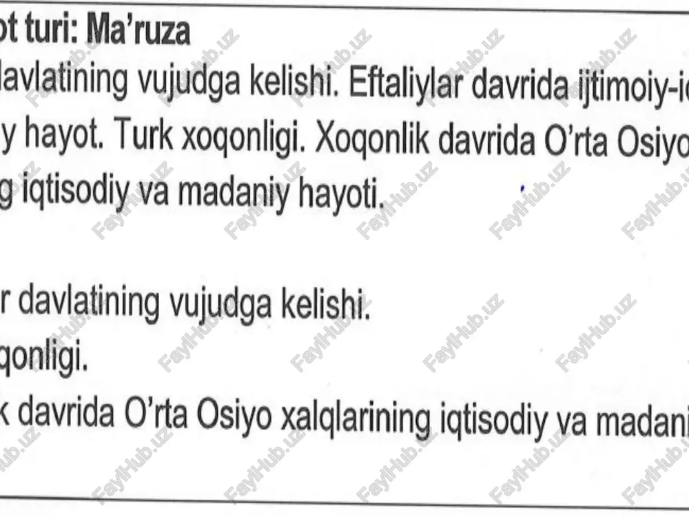 eftaliylar davlati — PPTX