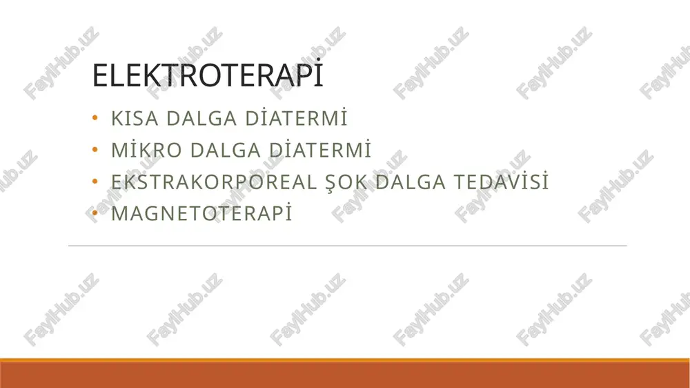 kısa dalga diatermi — PPTX