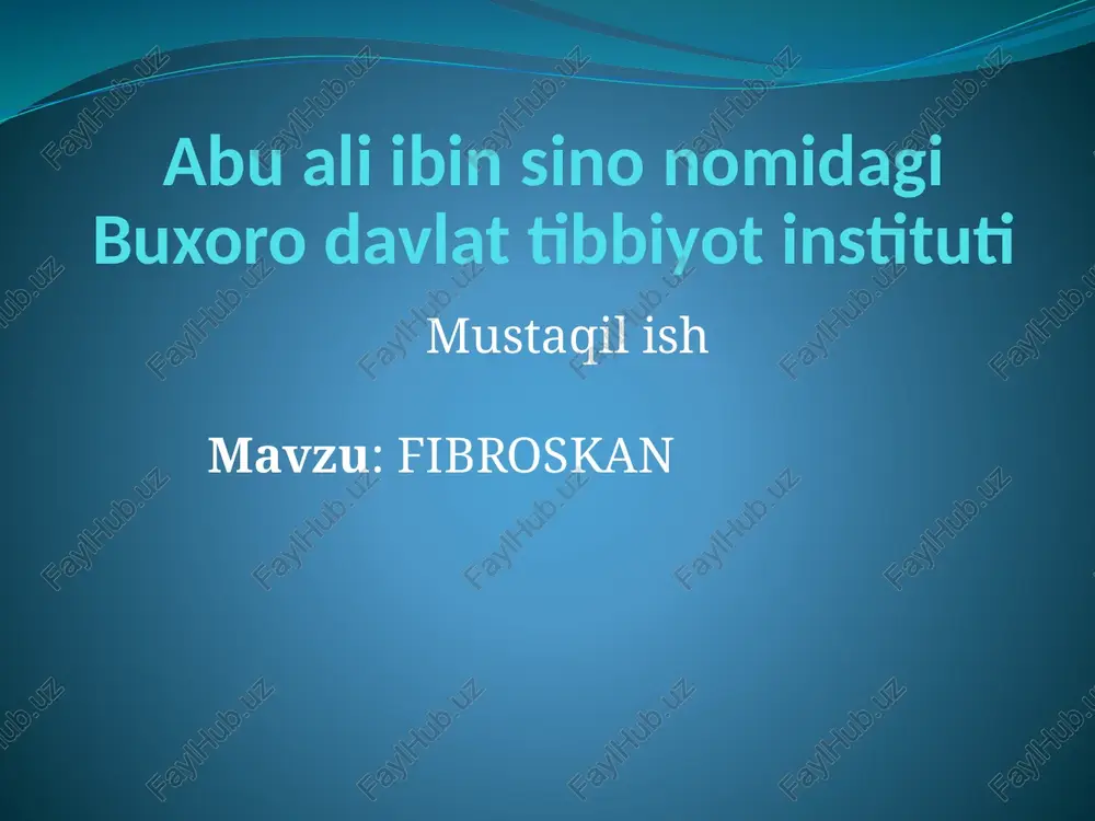 fibroskan — PPTX