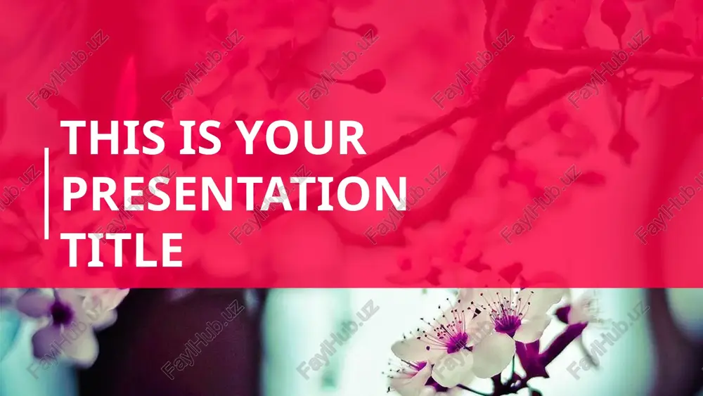 presentation theme edit — PPTX